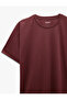 Regular Fit Short Sleeve Crew Neck Basic Sports T-Shirt - 8