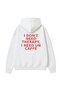 Unisex Oversize Sweatshirt Hoodie Caffè Therapy Printed White – Hooded, 3 Strands, Kangaroo Pocket - 6
