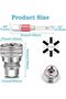 2 Sets Adjustable Universal Socket Wrench Tool Set - Multi-Function 10mm-19mm Universal Maintenance - 5