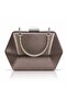 Women's Platinum Crystal Full Stone Hexagonal Evening Dress Bag Boxed Night Portfolio - 3