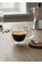 2-Pack Turkish Coffee Cup Espresso Cup Double Walled 80 ml - 4