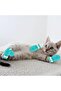 Cat Anti Scratch Boots, 4 Pack Silicone Paw Protectors with Adjustable Straps, Breathable Gro - 4