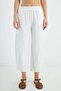 Elastic Waist Pocket Gabardine Trousers - 6
