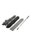 # Cleaning Microfiber Practical Home Office Cleaner Telescopic Extendable Handle Flexible Dusting Set with 3 Heads - 2