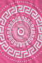 Pink and White Greek Key Mandala Patterned 70X150 Beach Towel - Cotton Bath Towel - 2