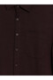 Özmarka New Season Plum Regular Fit Men's Shirt - 6