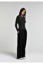 Slim Fit Women's Black T-Shirt - 3