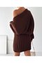 Women's Pleated Skirt Bolero Top and Bottom Knitwear Set Standard Size Sml Compatible - 3