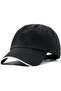 Waterproof baseball cap black foldable running/fishing sun.