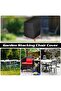 210D Oxford cloth garden chair cover, stackable waterproof outdoor with adjustable drawstring, armchair (64x64x80/120 cm) - 3