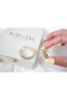 Kp649 Dorica Textured Hoop Earrings (Inner Diameter 25 mm) - 3