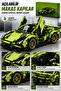 451 Piece Sports Car Building Set 1:18 Scale Pull Back Pull-Back Toy Car Building Kit Ages 6+ Legosu - 5