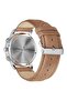 Men's Stainless Steel Watch, Tan Leather Band | Trn-Ss43 - 4