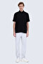 Black Comfort Fit Button down Collar 100% Cotton Short Sleeve Shirt - 2