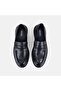 Men's Black Leather Band Detailed Classic Loafer - 6