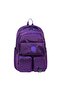 👜 Purple Multi-Compartment Backpack - 4