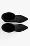 Daisy Women's Suede Boots - Pointed Toe Thick Heeled Boots with Back Zipper - 3