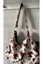Cow Print Suede Cow Pattern Shopper Bag Women's Shoulder Bag (28*49) - 5