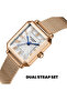 Women's Analog Silver Dial Watch - LC08376.432 - 8