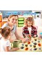 10pcs Balls Erasers for Classroom Prizes，Puzzle Eraser 3D Take Apart Football Pencil Erasers for ... - 4