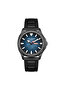Men's Date Blue To Black Dial Watch - LC08364.091