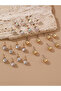 Set Of 12 - Rhinestone and Ball Stud Earrings - 3