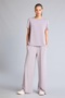 Women's Canvas Trousers G0754Ax/Pr518 Lt.Plum