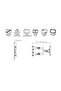 Full Motion TV Wall Mount For 32 - 55 Inch Screens Black - 5