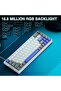 لوحة مفاتيح ألعاب ميكانيكية WIN60 HE مع كابل، مفاتيح مغناطيسية بتقنية Hall Effect، زر تشغيل سريع، A - 6