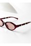 Lotus Women's Bumble Sunglasses, Uv Protection, Retro Vintage Design, Stylish Premium Glasses with Gold Detail - 4