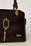 Faux Leather Bag with Tassel Detail 2239 - 2