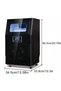 Commercial Ice Maker Machine, Intelligent Cubes Ice Maker, 40kg of Ice Per 24 hours, LED Display, 32 Cubes Per 15 Min, Ideal for Tea Shop, Coffee Shop, Cold Drink Shop, Hotel HZB-40F/A Black - 7
