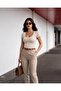Women's Square Neck Bodysuit - 4