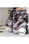 Kitchenville Glass Cutting Board 20”x16”: Tempered Glass Kitchen Counter Protector - Durable- Scratch-Resistant, Heat-Proof - Design 8 - Grey & Gold - 4