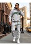 Unisex Brooklyn Oversize Hooded Tracksuit Set Loose Fit