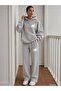 Planet Printed Men's Hooded Tracksuit Set