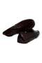 Brown Laceless Genuine Leather Men's Shoes