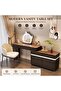 Elegant and Efficient Smart Dressing Table for Contemporary Living Spaces with LED Mirror - 2