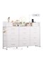 Dressing Model with Electric 16 Drawers for inside Home Room Storage Cabinet 59.06" inches With White Color