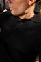 Talvo Black Knitwear Men's Tshirt - 3