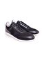 Black Color Lace-Up Genuine Leather Men's Shoes