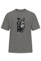 Unisex Turkish Wolf Printed T-Shirt – Special Design T-Shirt with Wolf Pattern and Turkish Text with Moon and Star Design