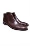 Brown Laceless Genuine Leather Men's Boots