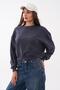 Women's Oversize Short Sweatshirt 265122 - - 4