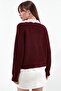 Buttoned and Collar Detailed Knitwear Cardigan - 3