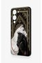 Vivo Y19 5g Compatible Noble Lover Horses Patterned Silicone Case - 4
