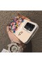 Samsung Galaxy A26 Compatible Silicone Edge Hard Back Case Couple Phone Case with Floral Pattern - 4