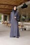 Dubai Silk Hand Embroidered Abaya Rose - 5