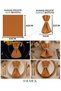Fabric Napkins 50-Pack |   Napkin Ring Gift Set, Complete with 100 Pieces - 3
