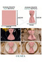 Fabric Napkins 50-Pack |   Napkin Ring Gift Set, Complete with 100 Pieces - 3
